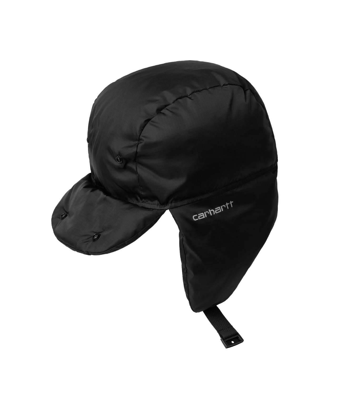 CARHARTT WIP ARDON EAR GUARD CAP BLACK/SHADY GREY