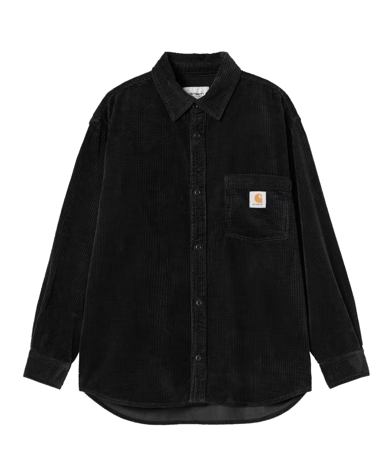 CARHARTT WIP LOYDE SHIRT BLACK RINSED