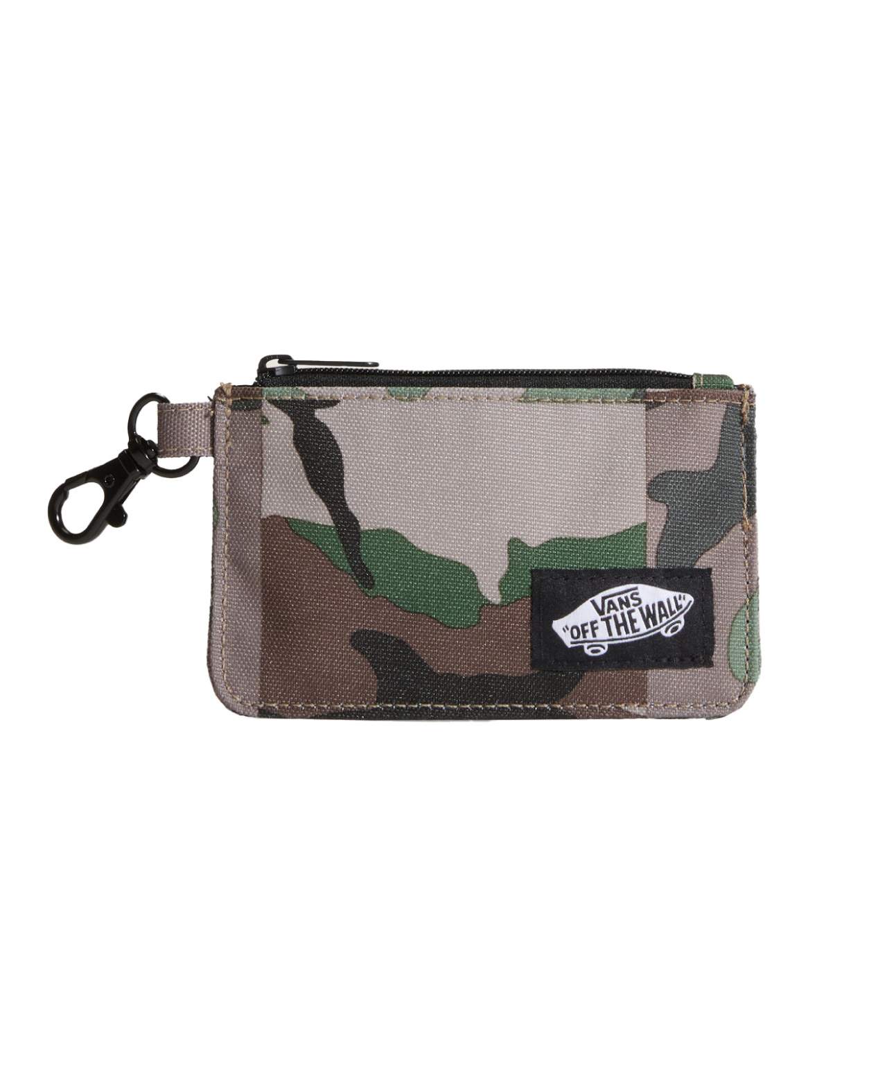 VANS OFF THE WALL ZIP WALLET ALUMINUM
