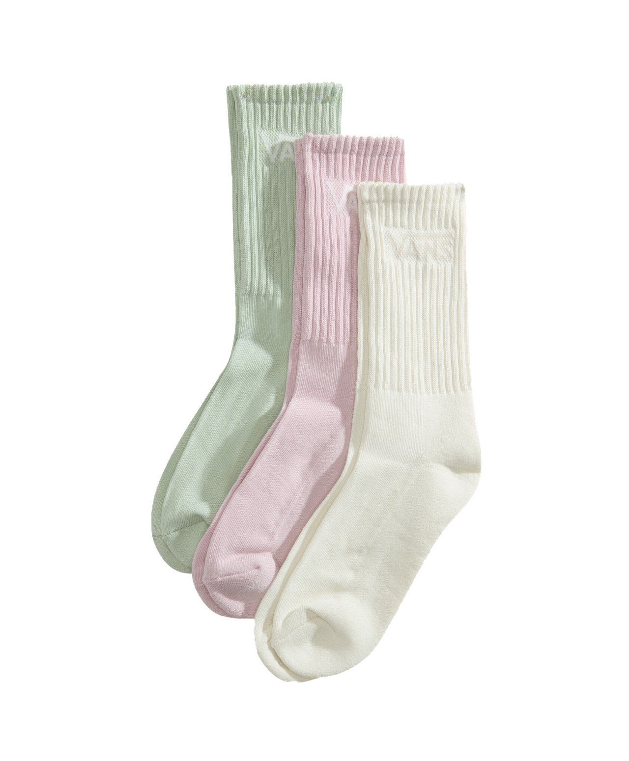 VANS CLASSIC CREW SOCKS 3-PACK MARSHMALLOW