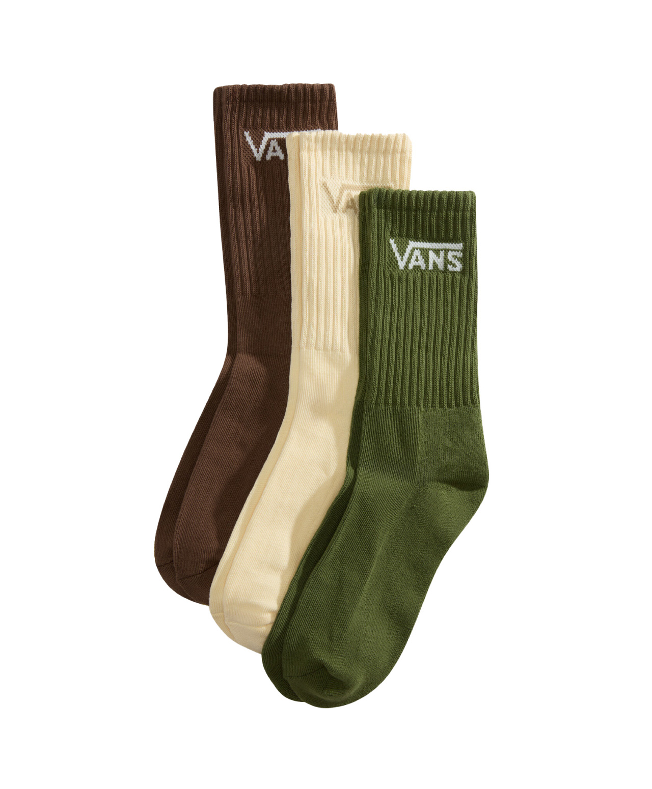 VANS CLASSIC CREW SOCKS 3-PACK GREEN BALSAM