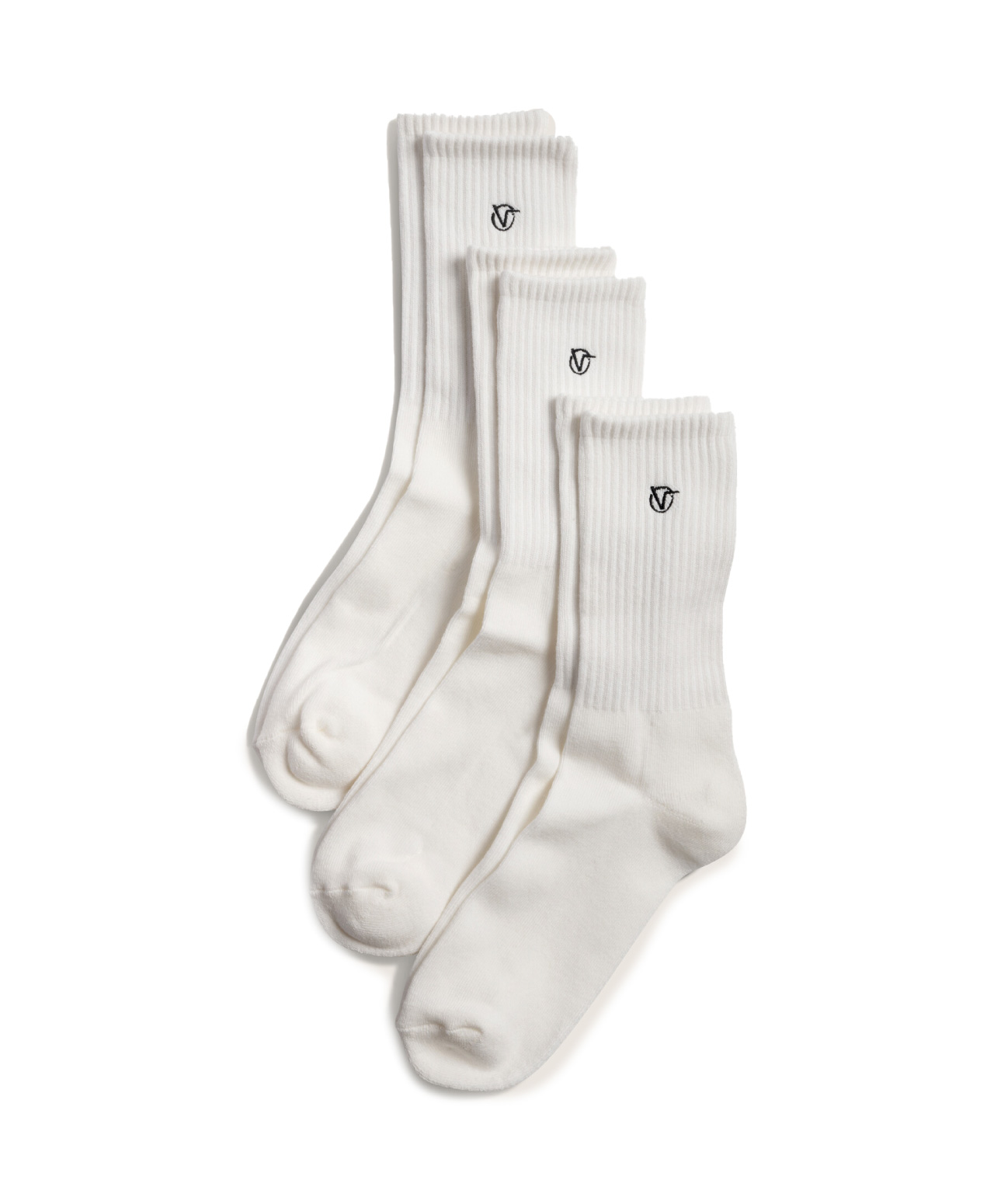 VANS X ROWAN CREW SOCKS WHITE