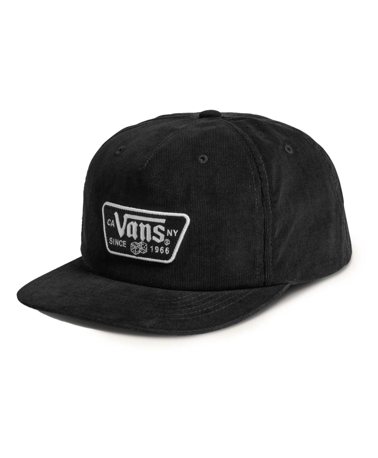 VANS KNU PATCH UNSTRUCTURED HAT BLACK