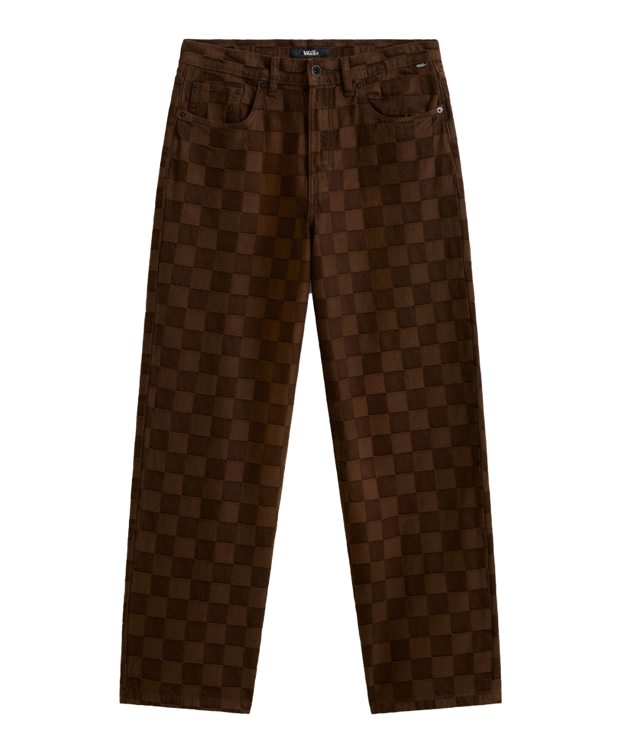 VANS CHECK-5 BAGGY DENIM PANTS DEMITASSE