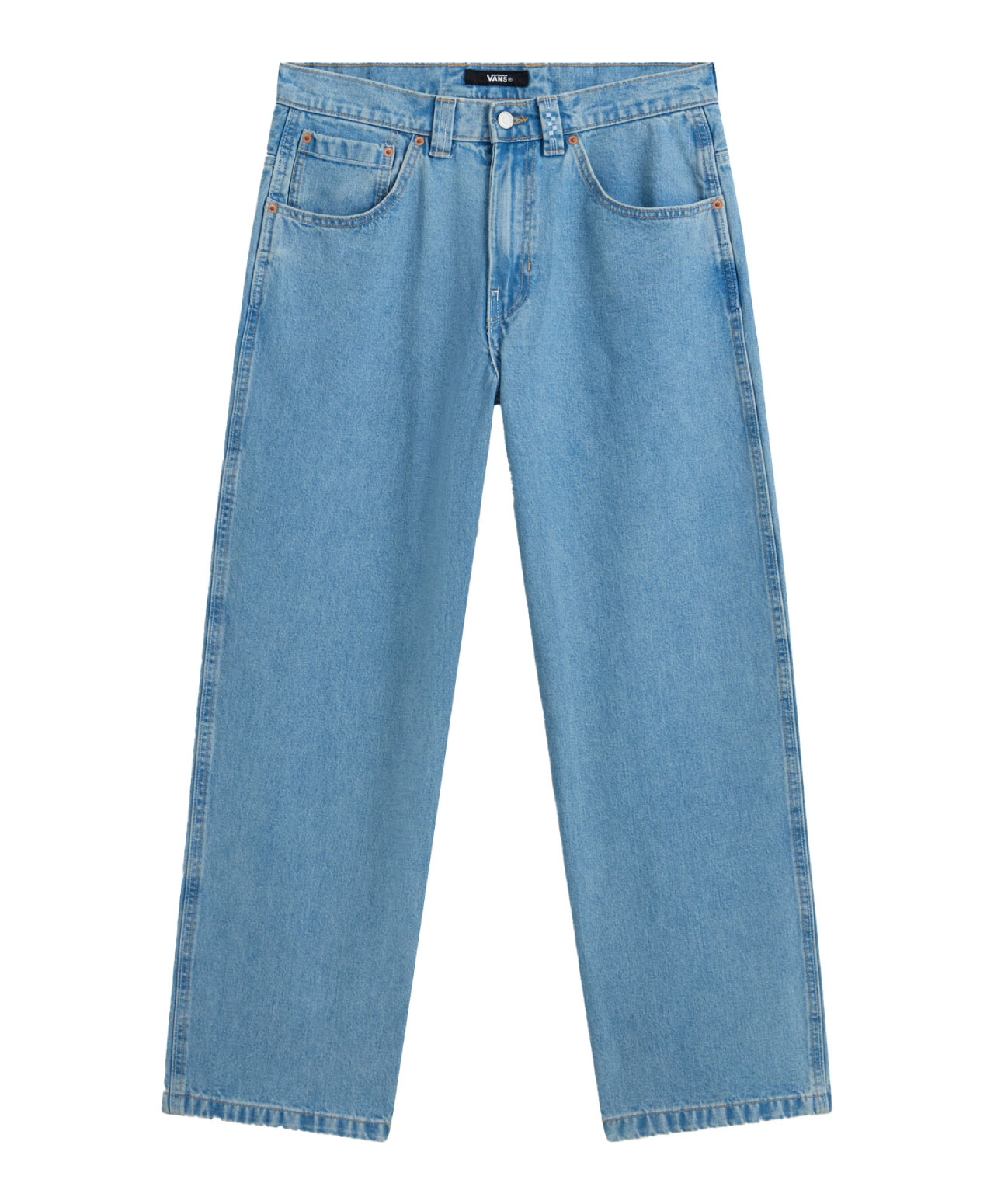 VANS DRILL CHORE BAGGY CARPENTER PANTS LIGHT STONEWASH