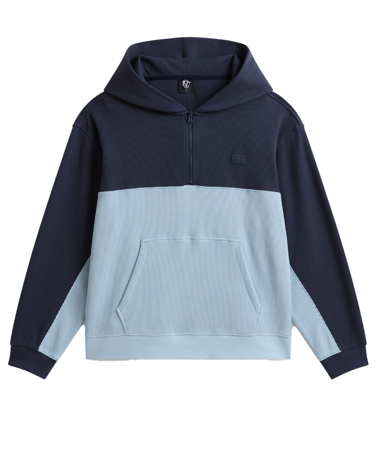 VANS X ROWAN QUARTER-ZIP HOOD PARISIAN NIGHT/SOFT SLATE BLUE