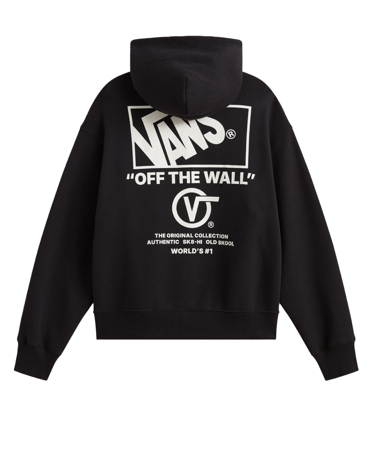 VANS STACKED HI HOOD BLACK/WHITE