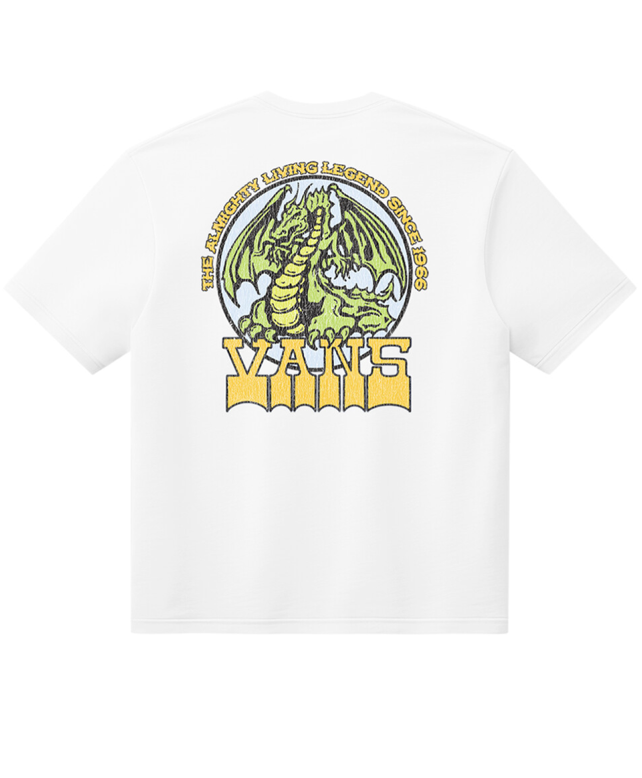 VANS LIVING LEGEND TEE WHITE