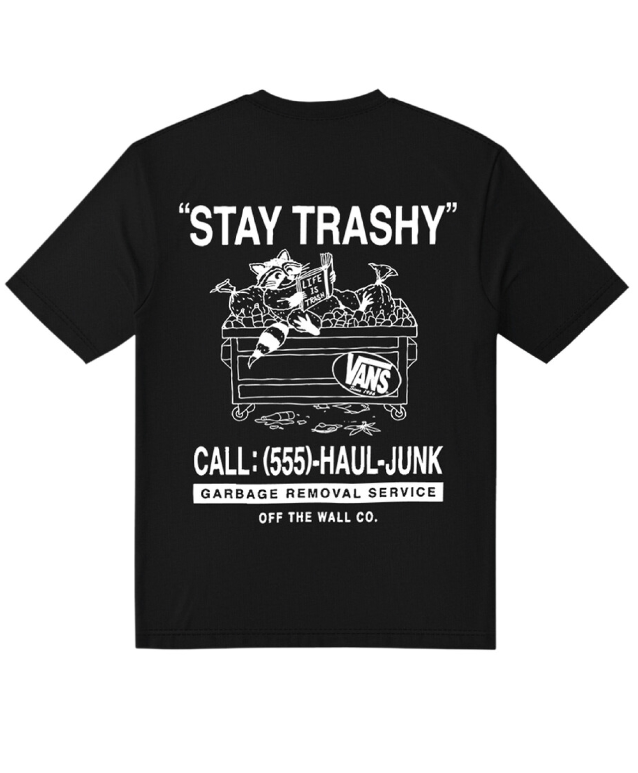 VANS TRASHY TEE BLACK