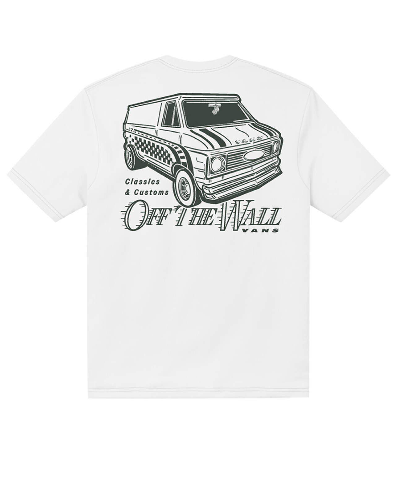 VANS TAKE A RIDE TEE WHITE
