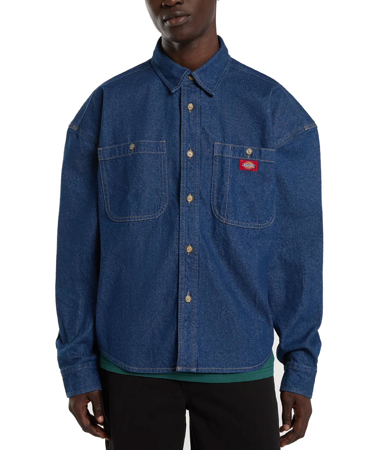 DICKIES MECHANIC DENIM SHIRT RAW