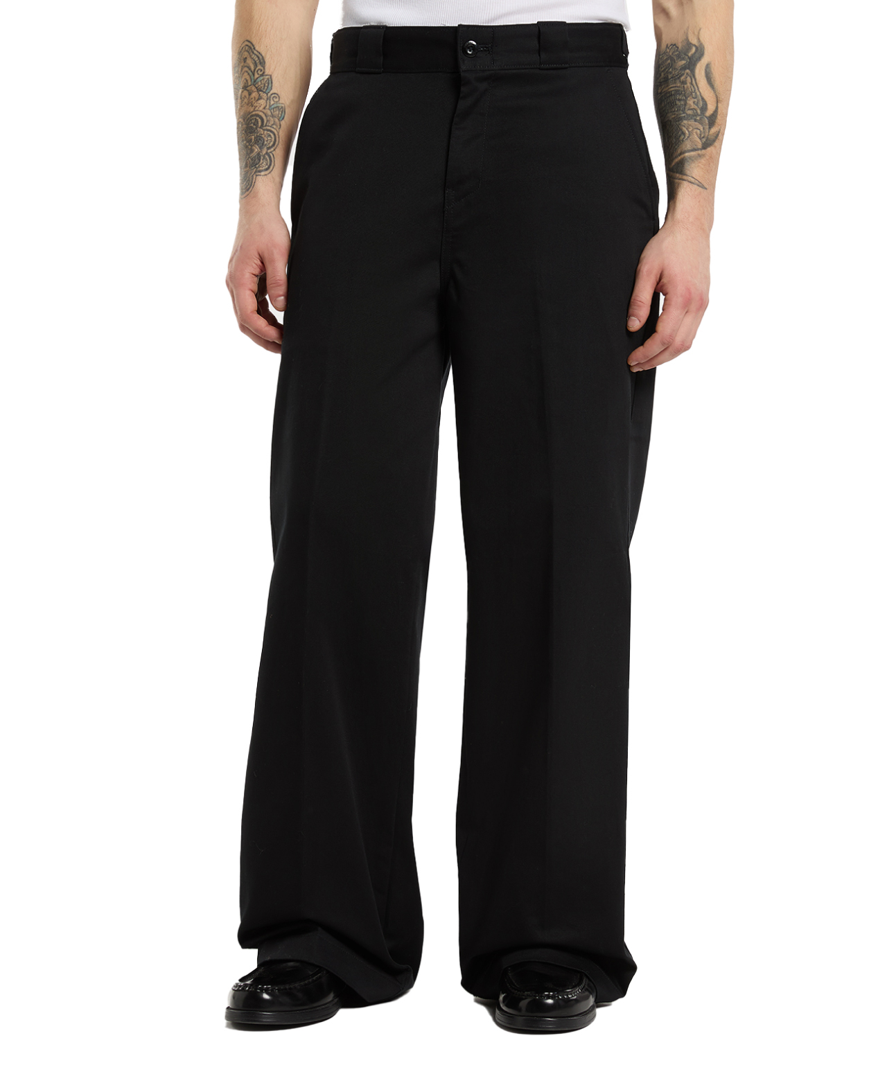 DICKIES 247 BAGGY WORK PANTS BLACK