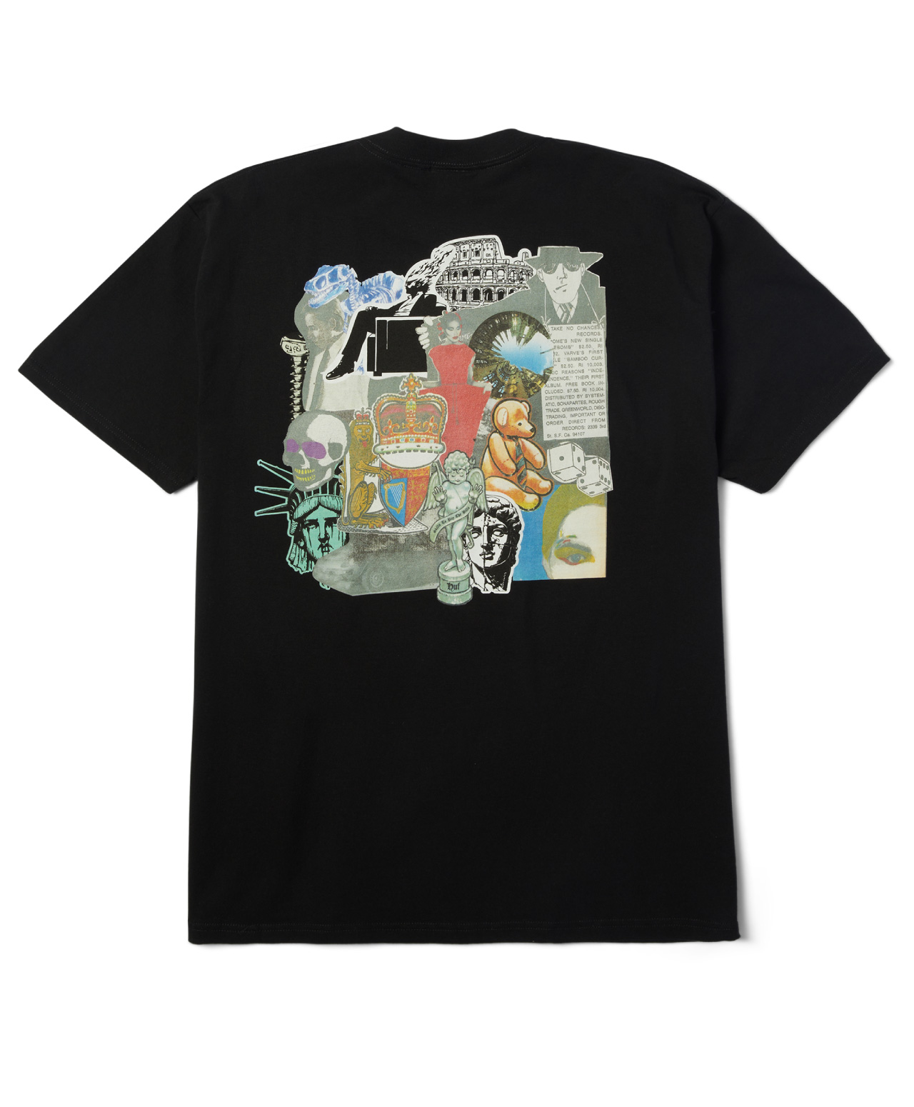HUF BOULEVARD STATUS TEE BLACK