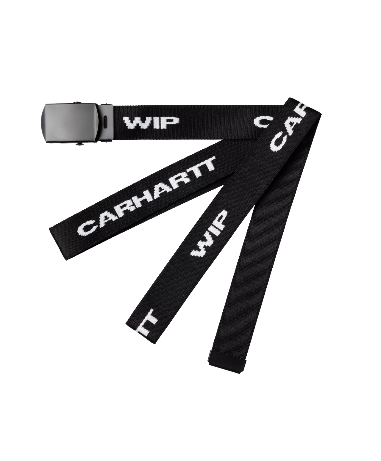 CARHARTT WIP CHAPTER SCRIPT BELT BLACK