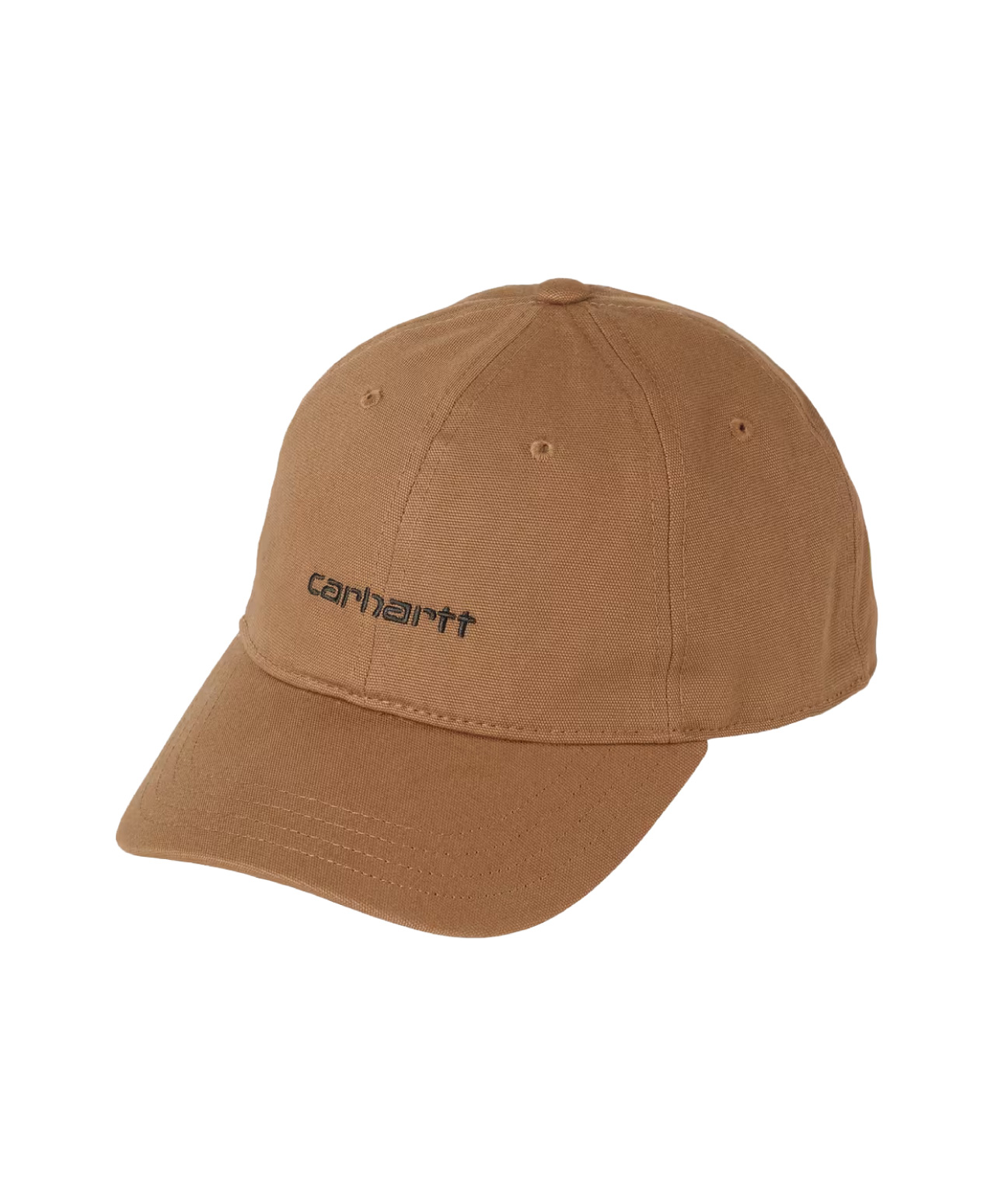 CARHARTT WIP CANVAS SCRIPT CAP WIP H BROWN/BLACK