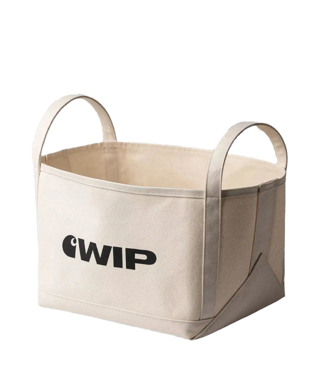 CARHARTT WIP MAGAZINE CANVAS BASKET NATURAL
