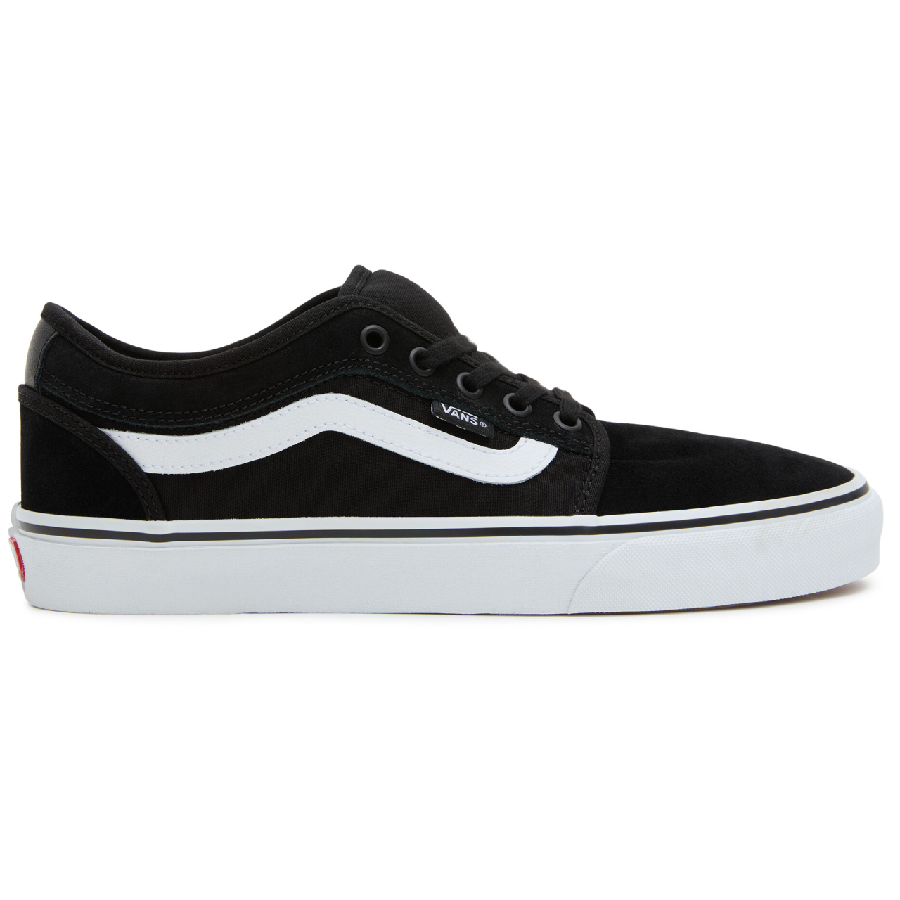 VANS CHUKKA LOW SIDESTRIPE BLACK/WHITE