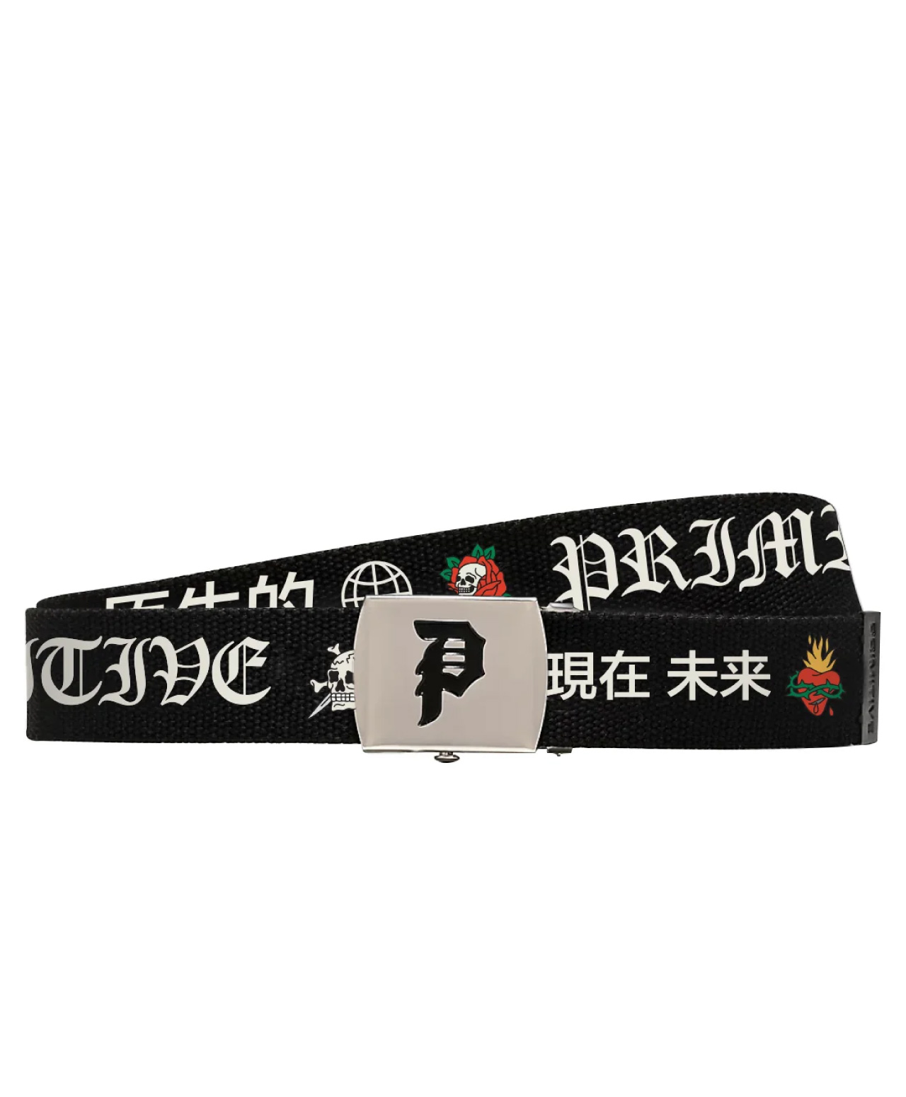PRIMITIVE OUTSIDER BELT BLACK