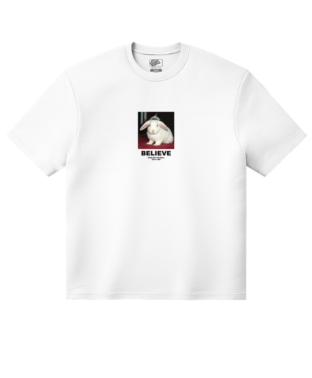 VANS MAGIC WITHIN TEE WHITE