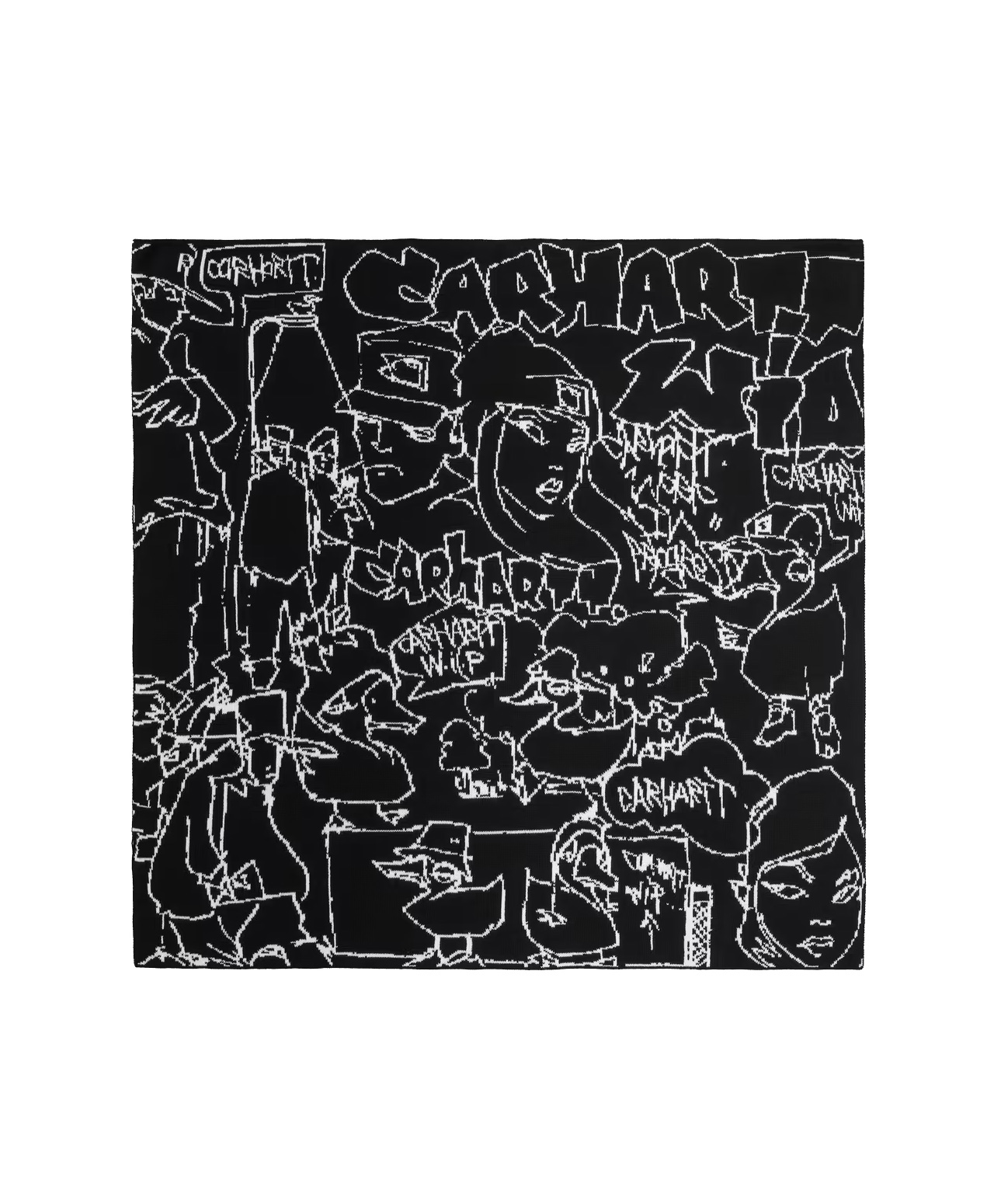 CARHARTT WIP BLINKERFLUID BANDANA BLACK/WAX
