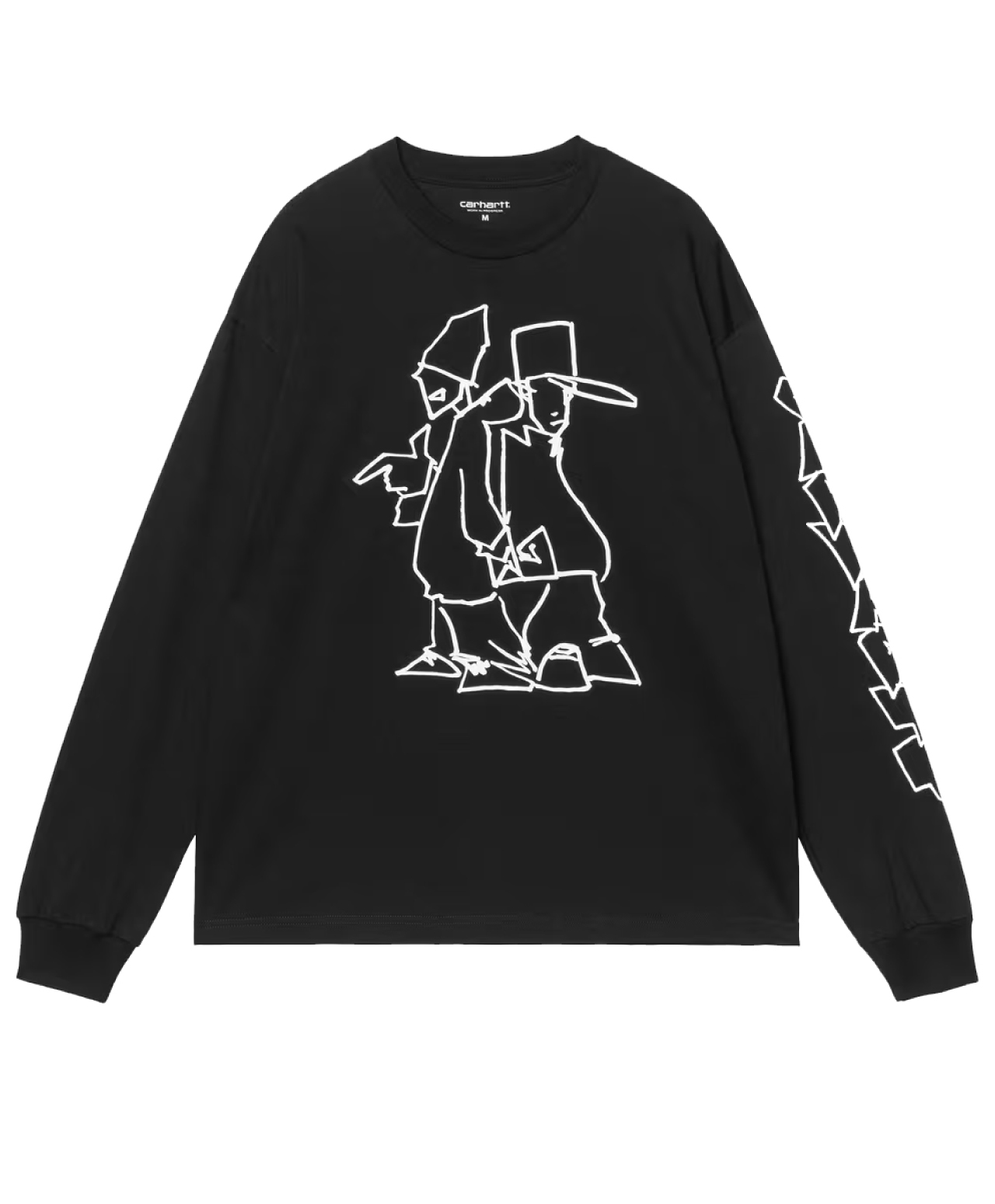 CARHARTT WIP BLINKERFLUID LONG SLEEVE BLACK