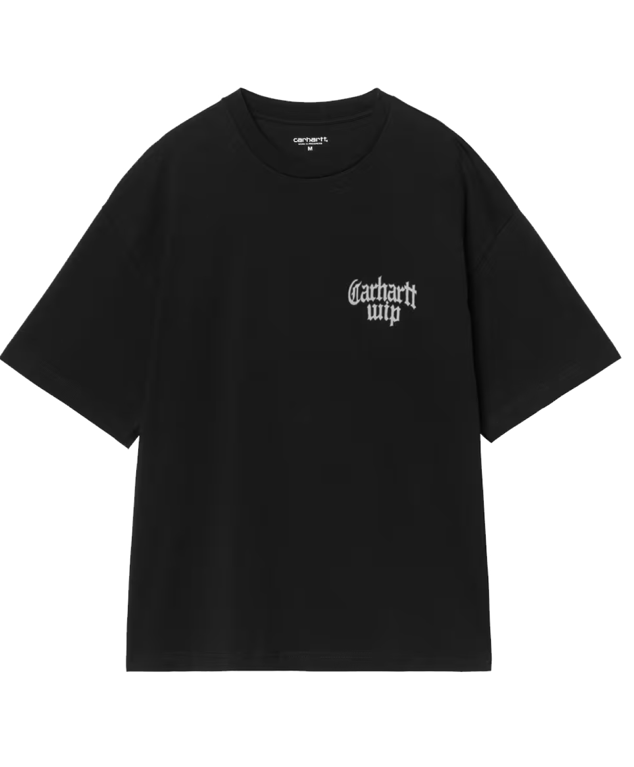 CARHARTT WIP BLACKLETTER TEE BLACK