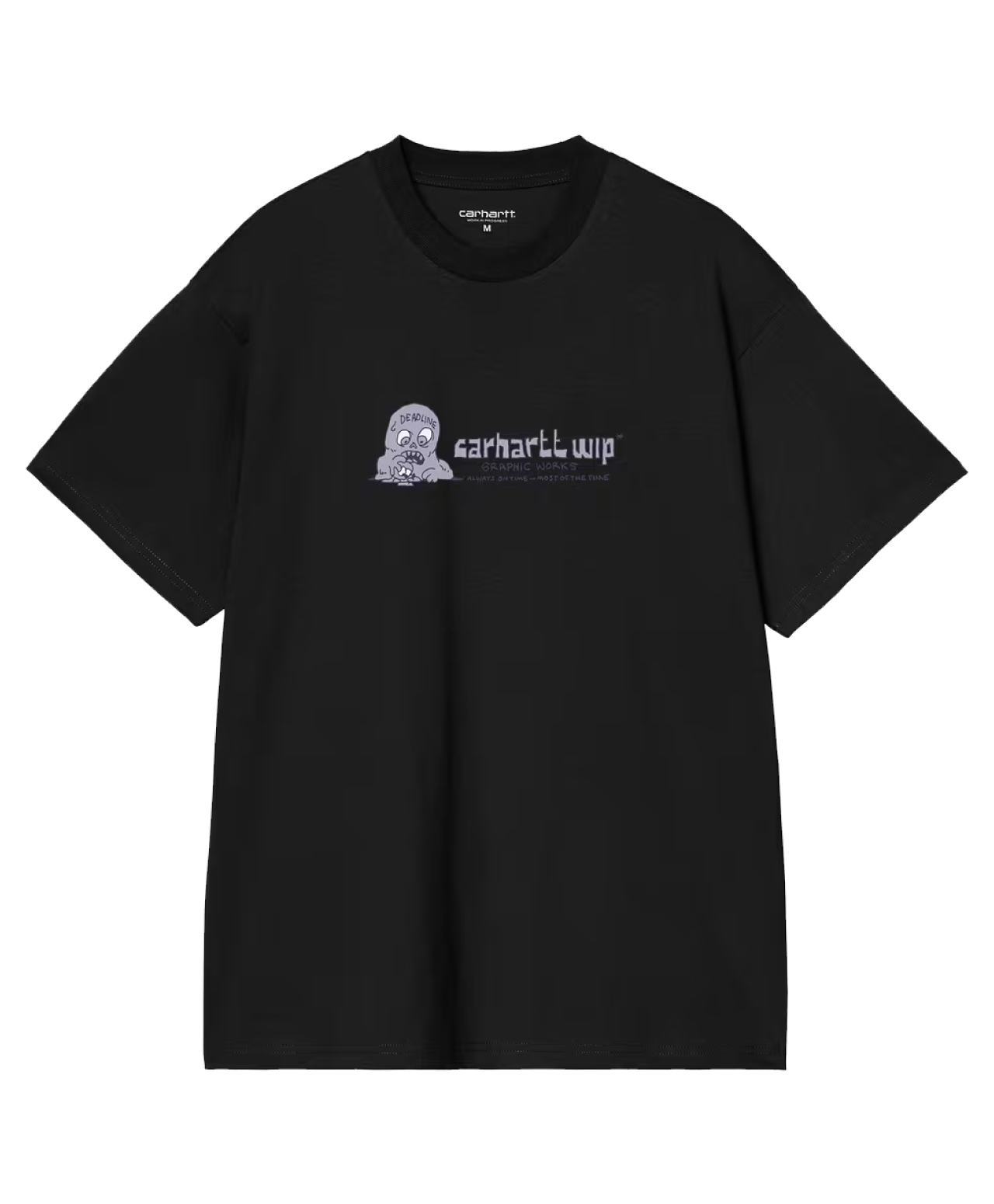 CARHARTT WIP DEADLINE TEE BLACK