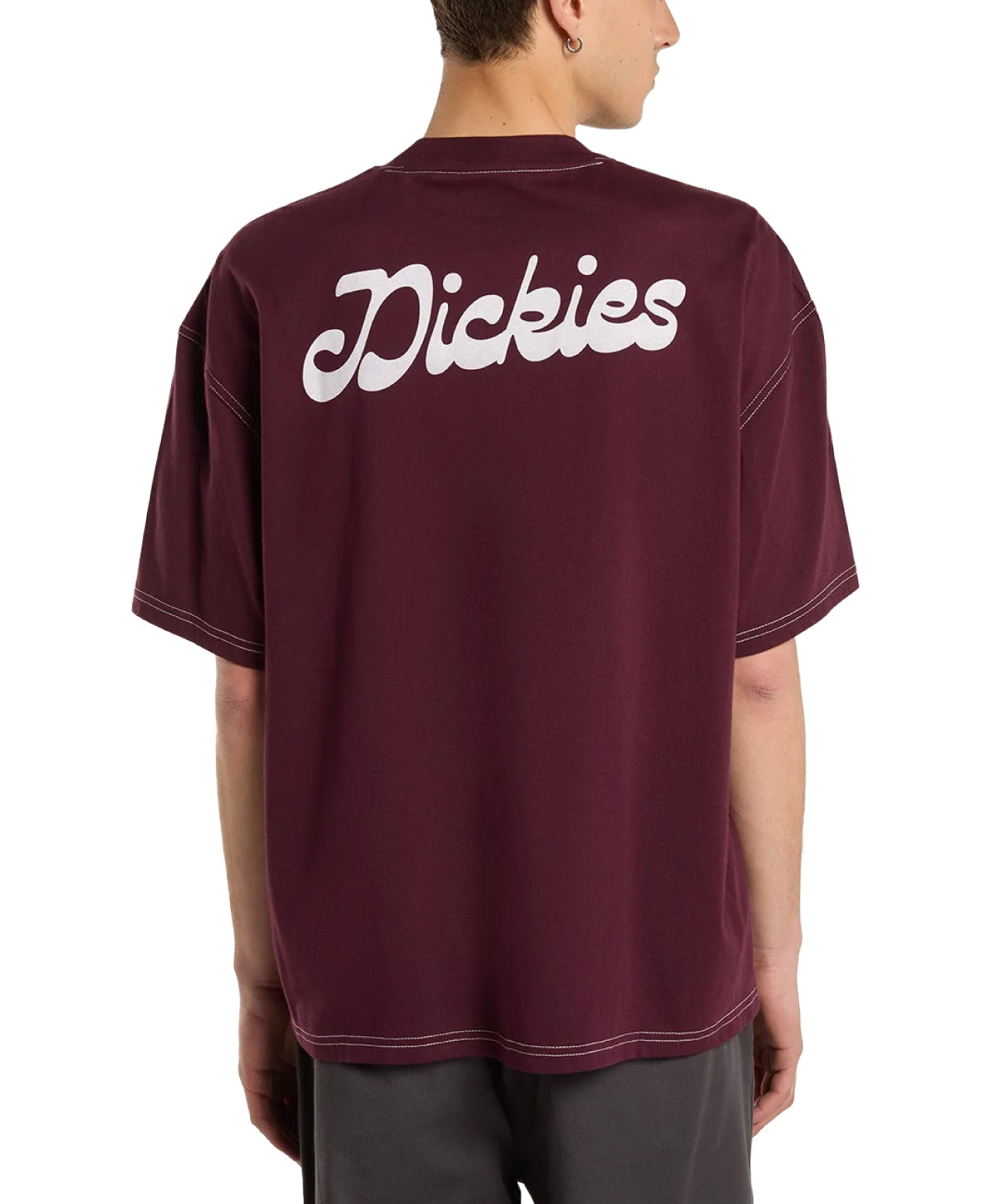 DICKIES CORNVILLE TEE MAROON