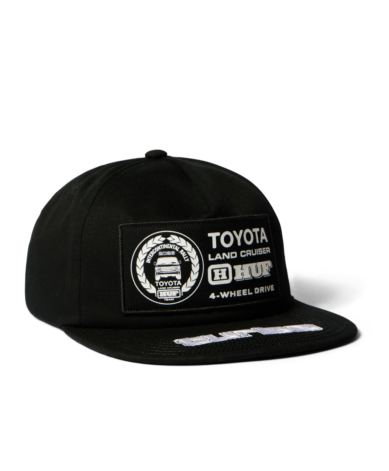 HUF X TOYOTA LAND CRUISER RALLY SNAPBACK BLACK