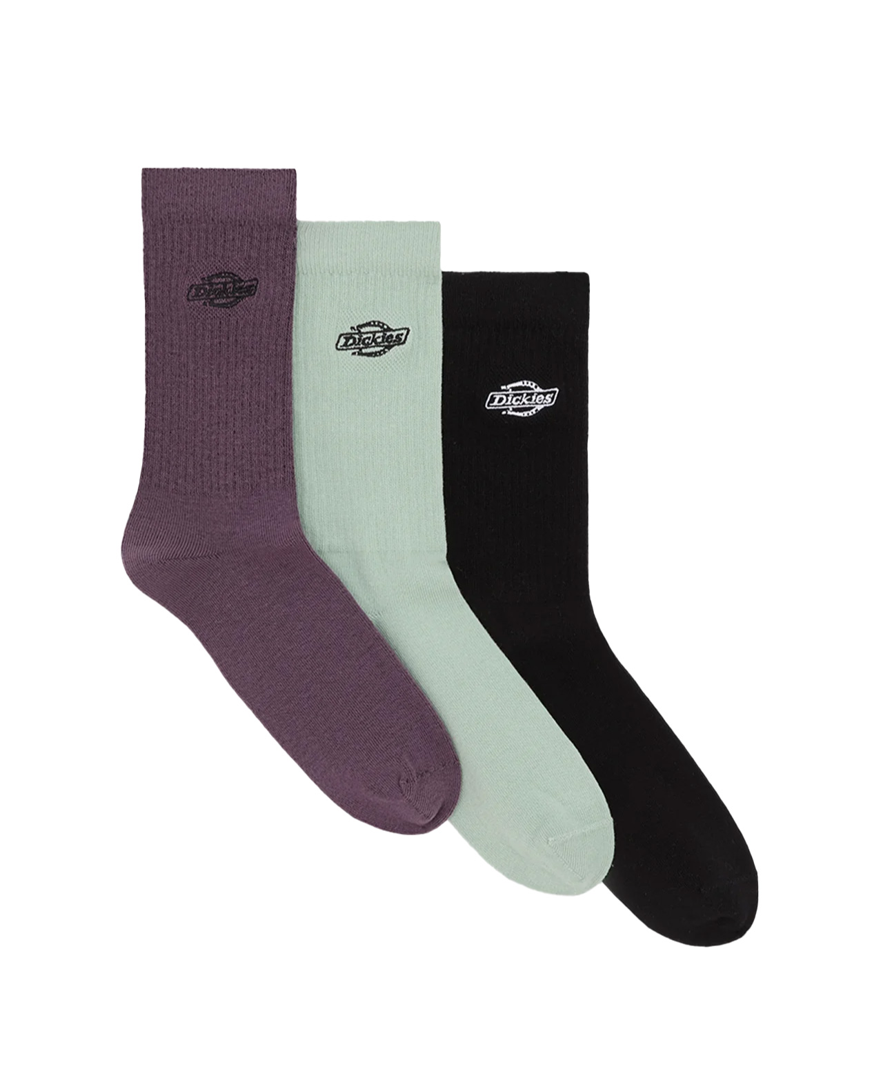 DICKIES SUMMERDALE SOCKS 3-PACK VINTAGE VIOLET