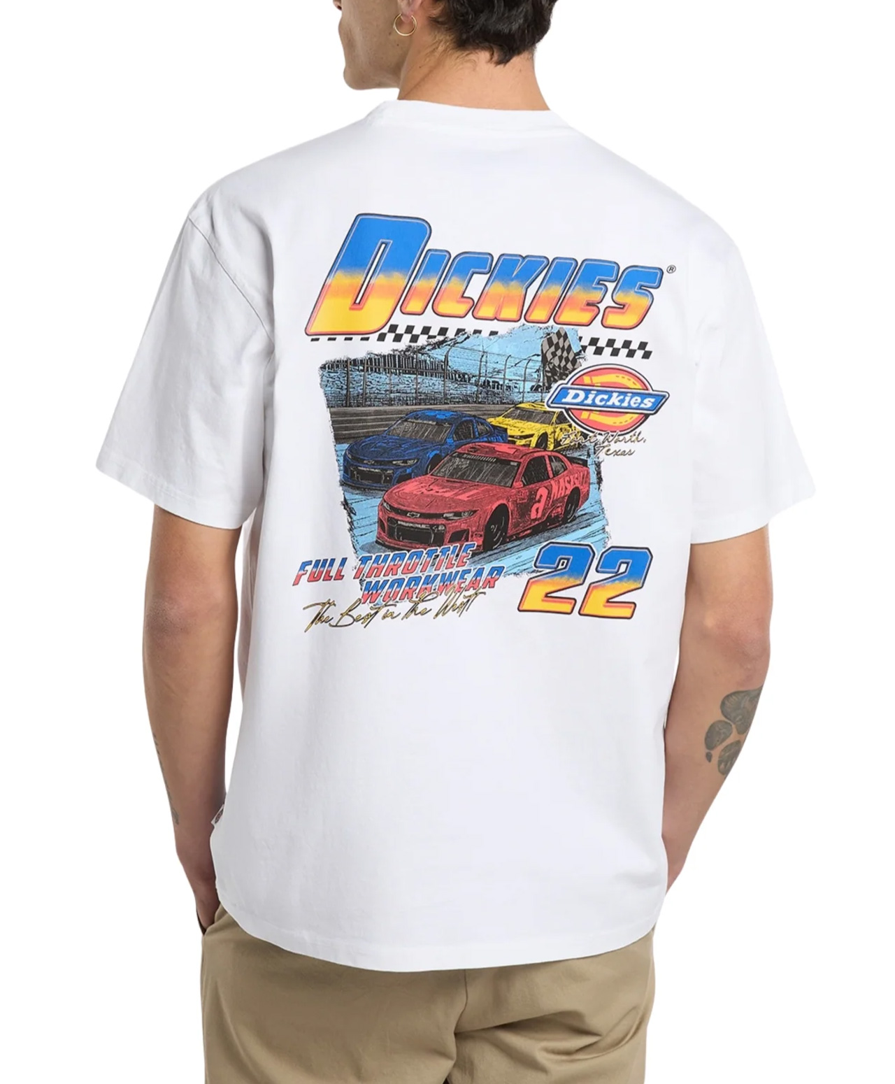 DICKIES TONOPAH TEE WHITE
