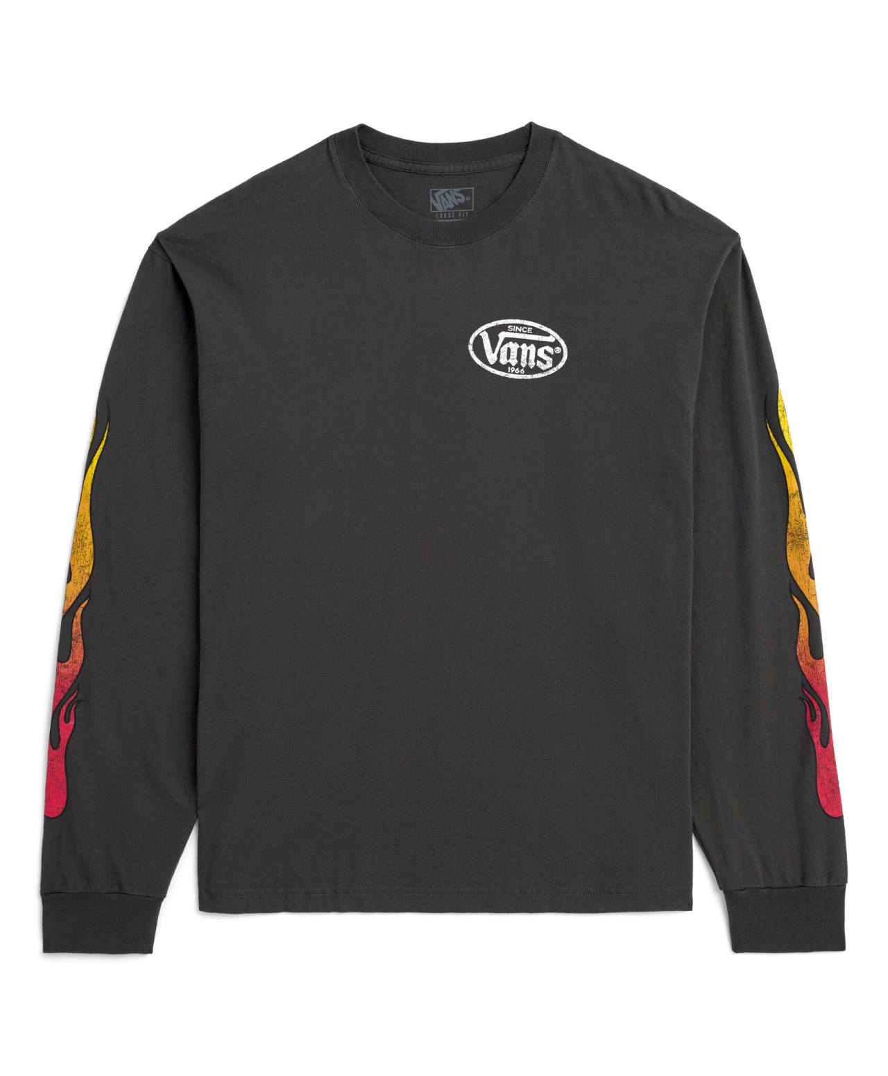 VANS BURNIN UP LONG SLEEVE BLACK