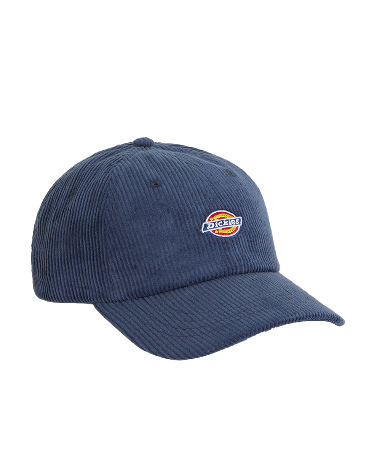 DICKIES HARDWICK CORD BASEBALL CAP NAVY BLUE