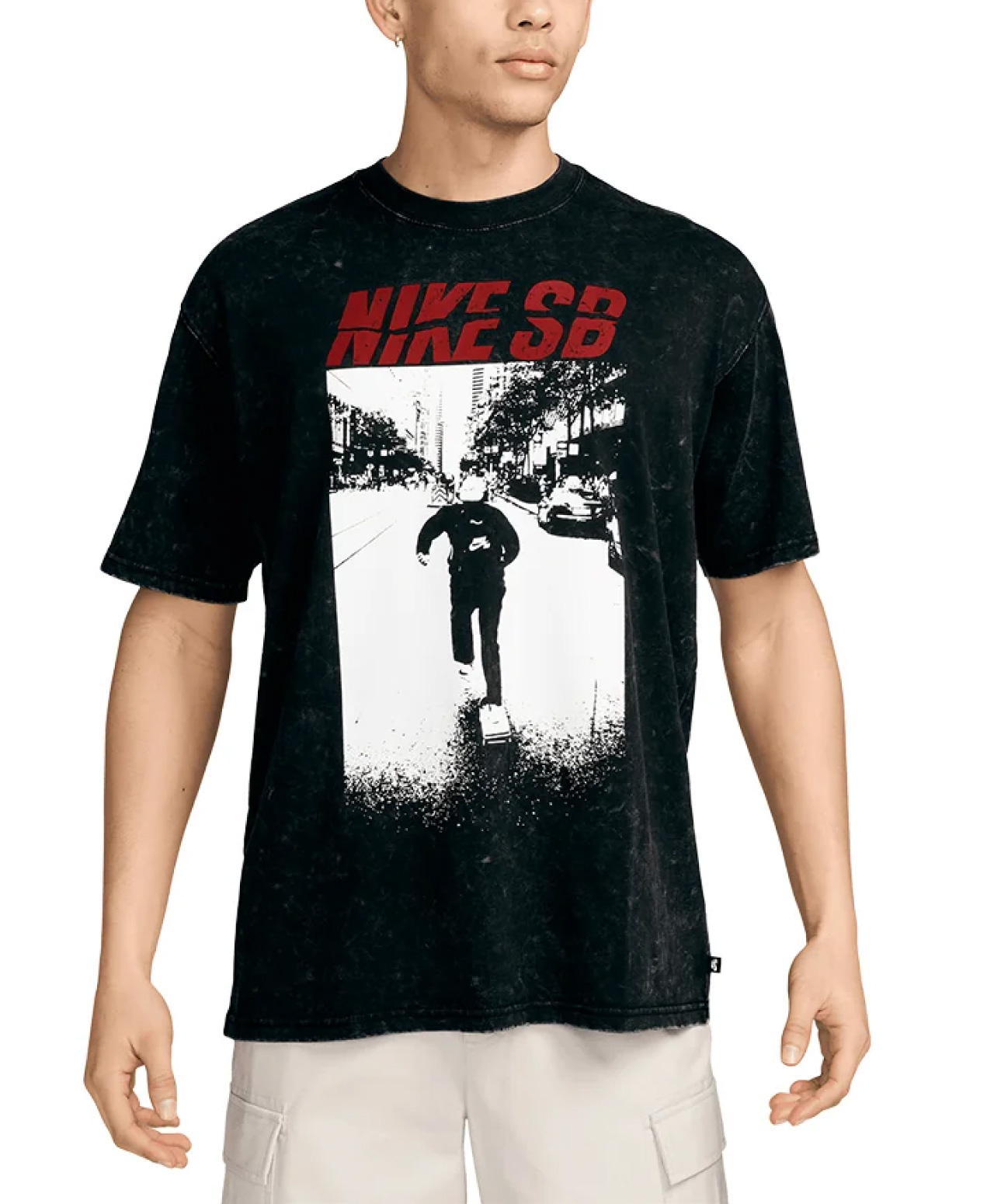 NIKE SB SKATER TEE BLACK