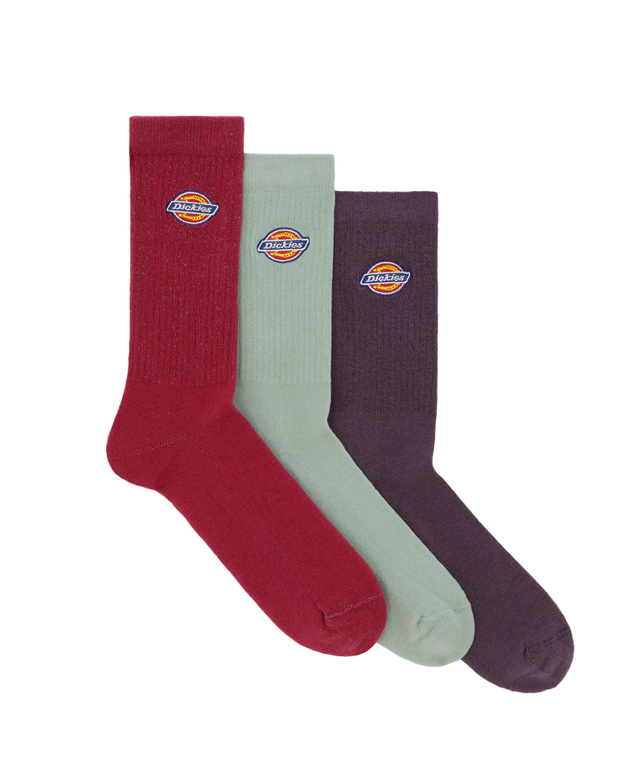 DICKIES VALLEY GROVE SOCKS 3-PACK VINTAGE VIOLET