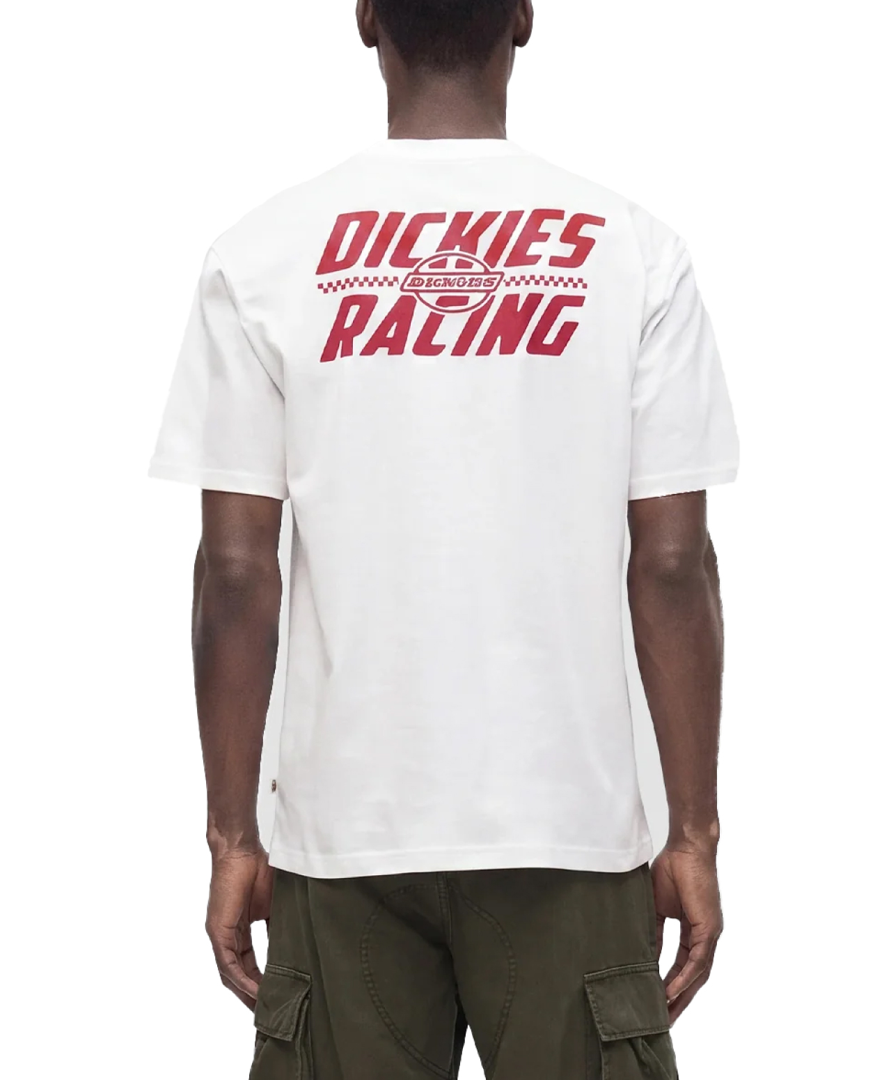 DICKIES RACING TEE WHITE