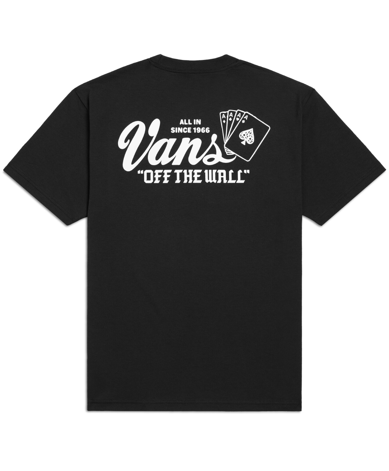 VANS HIGH ROLLER TEE BLACK