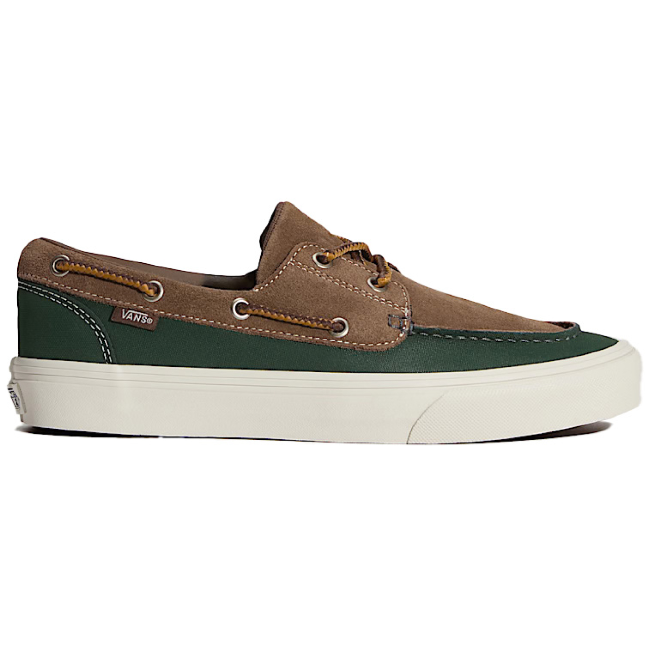 VANS 2-EYELET BOAT SHOES WEATHERIZED OIL GREEN