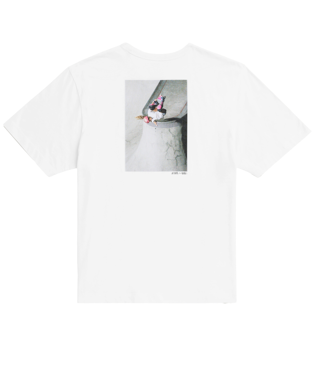 VANS X ATIBA WOMENS PHOTO TEE WHITE
