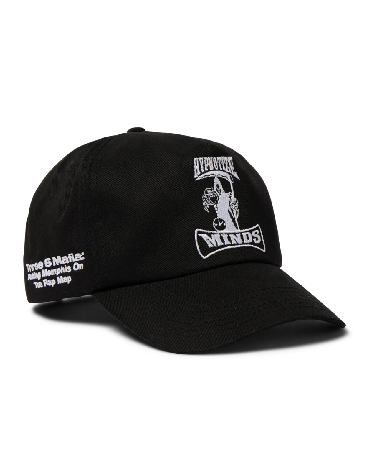 HUF X THREE 6 MAFIA SNAPBACK BLACK