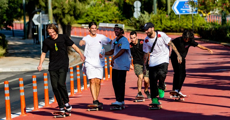 COLOR SKATES THE BIG WALK ATHENS