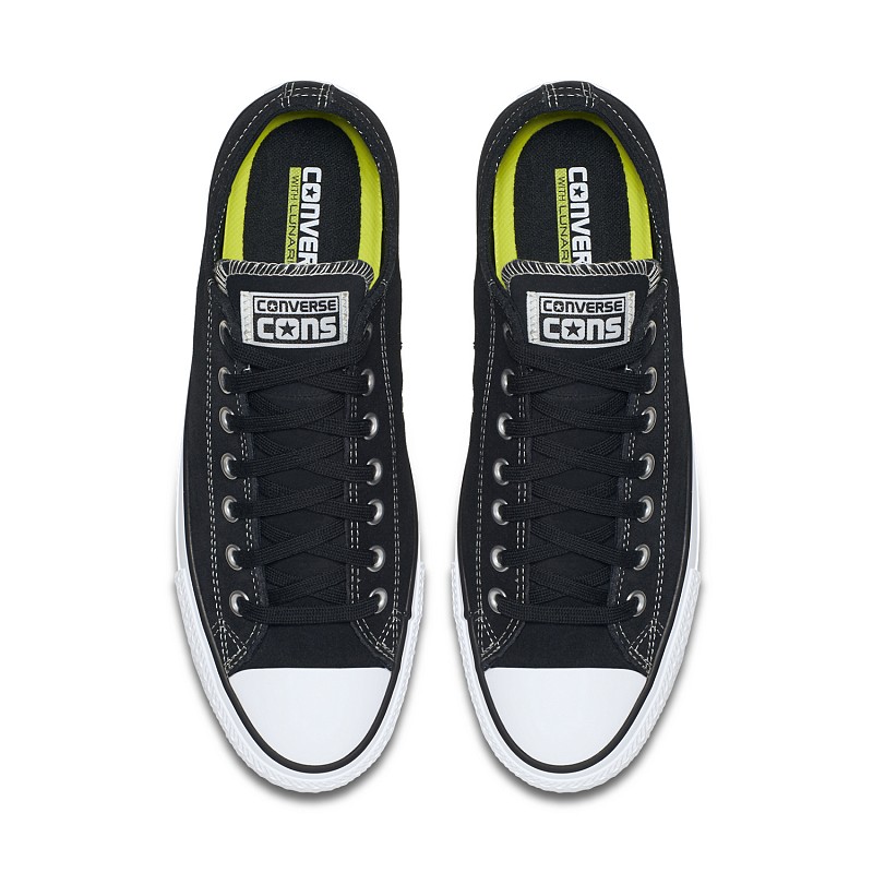 converse lunarlon black