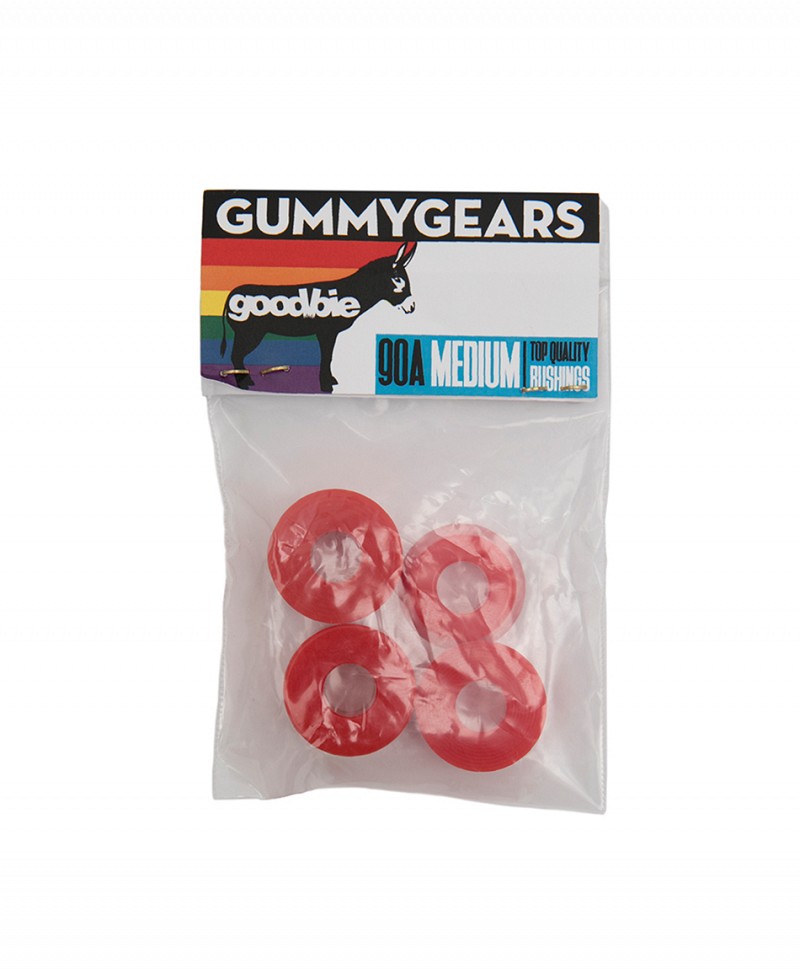 GOODBIE GUMMYGEARS BUSHINGS MEDIUM RED 90A