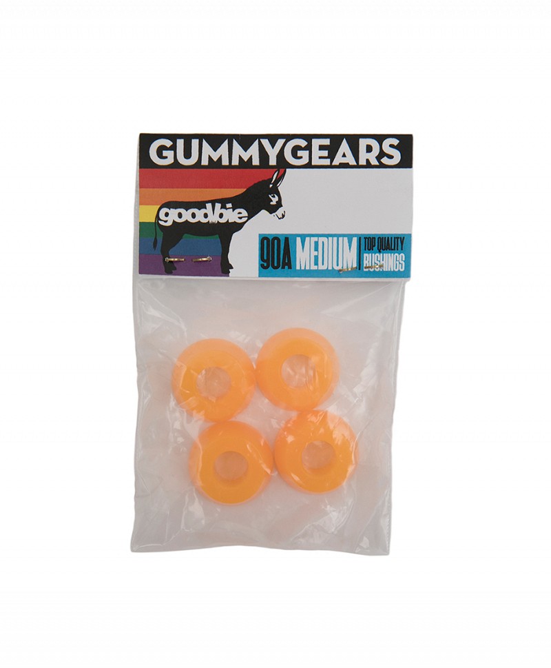 GOODBIE GUMMYGEARS BUSHINGS MEDIUM ORANGE 90A