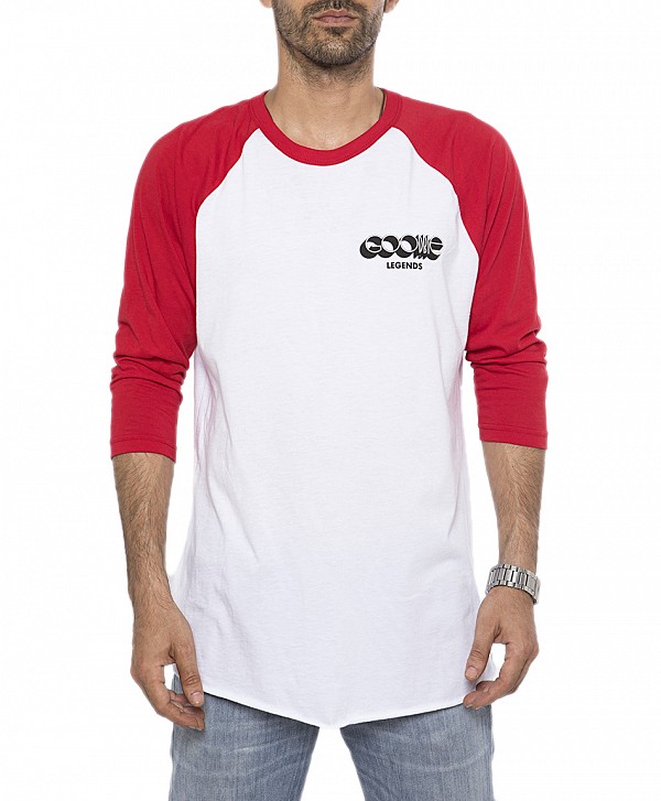 GOODBIE ALICE LEGENDS RAGLAN WHITE/RED