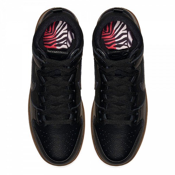 NIKE SB X ANTIHERO DUNK HIGH PRO BLACK/BLACK-ANTHRACITE-GUM DARK BROWN