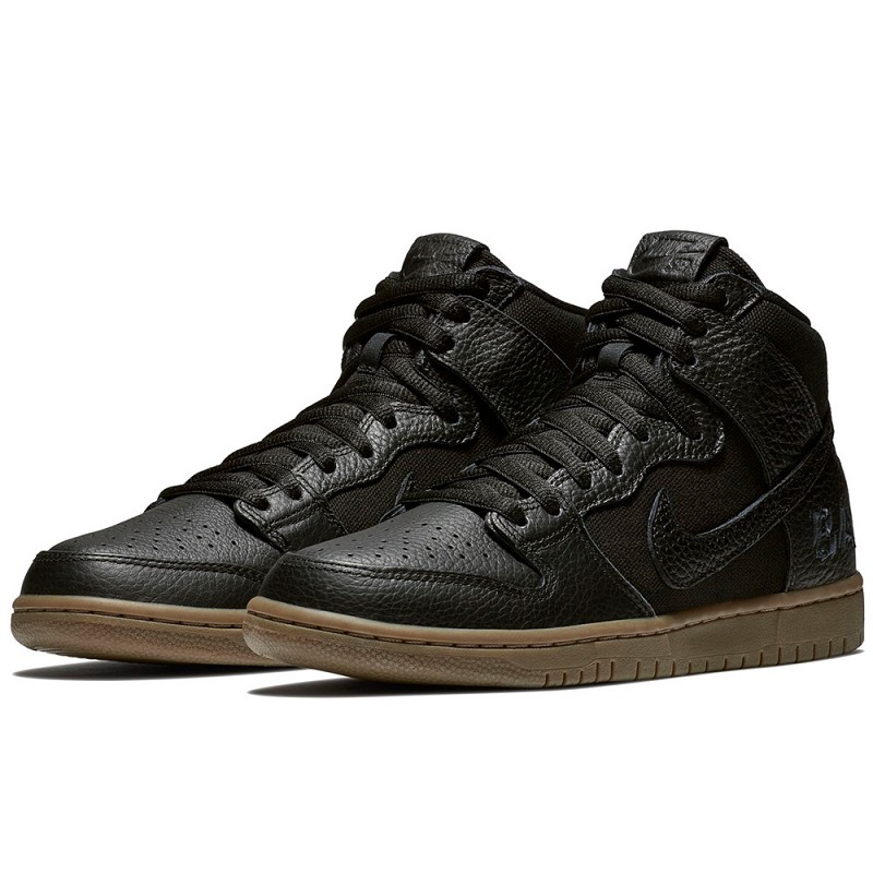 NIKE SB X ANTIHERO DUNK HIGH PRO BLACK/BLACK-ANTHRACITE-GUM DARK BROWN