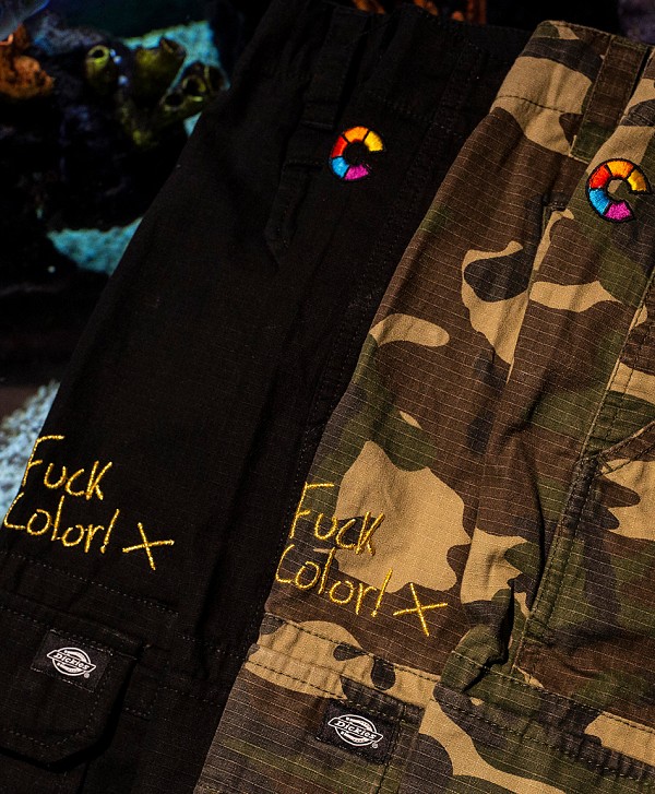 DICKIES X COLOR EDWARDSPORT PANTS CAMOUFLAGE