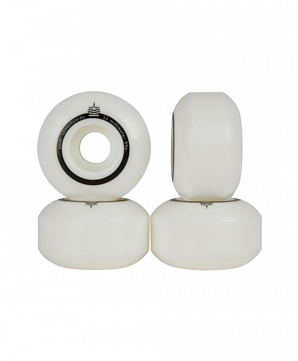 SUSHI WHEELS PAGODA TEAM V2 WHITE 53mm