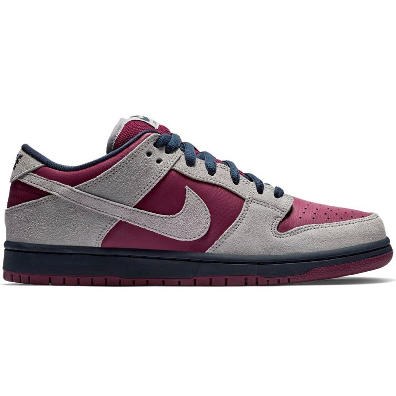 NIKE SB DUNK LOW PRO ATMOSPHERE GREY/TRUE BERRY/OBSIDIAN/ATMOSPHERE GREY
